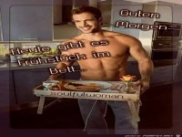 Guten morgen hier kommt Dein Fruehstueck