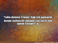 Lebe deinen Traum