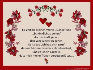 herz-Bild: Es sind die kleinen Worte