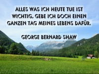 Alles was ich heute tue