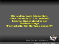 Die wollen doch tatschlich