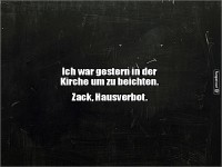 Wenn Beichte schiefgeht!