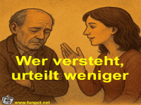 Wer versteht, urteilt weniger