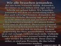 wir alle brauchen jemanden
