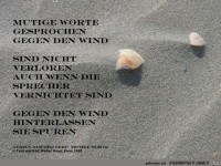 mutige Worte