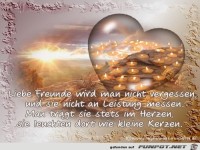 liebe freunde wird man nie vergessen u sie nicht 