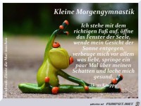 Kleine Morgengymnastik