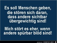 es soll Menschen geben.......