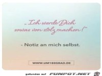 Notiz an mich selbst