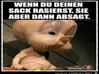 trauriges Sack- Gesicht