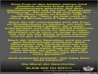 Eine Frau in den besten Jahren wird pl�tzlich schwer krank