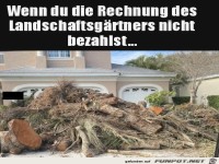 Wenn du die Rechnung nicht gezahlt hast