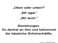 Liebe, die Brtchenhlfte-Herausforderung