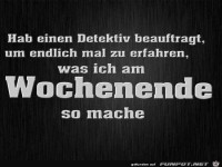 Hab einen Detektiv