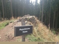 majestaetischer Felsen