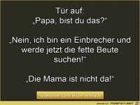 Papa, bist Du das?