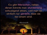 Es gibt Menschen neben denen