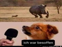 Ich war besoffen