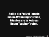 Kein Raum ist sauber