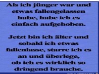 Als ich j�nger war