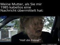 Humorvolle Erinnerung an alte Zeiten