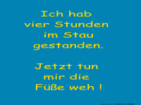 Stau-Krise: Schmerzen im Stau