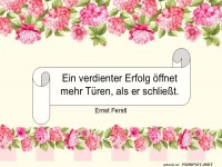 Ein verdienter Erfolg