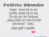 Optimismus f�r Anf�nger: Folienspa�!
