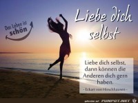 liebe dich selbst