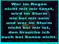 Wer im Regen