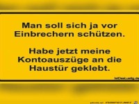 Vor Einbrechern sch�tzen