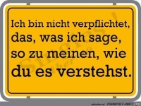 Meine Meinung