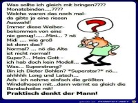 praktisch denkt der Mann
