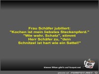 Frau Schfer jubiliert