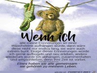 Wenn ich all meine Erinnerungen