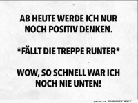Positiv denken