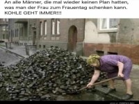 Ungewhnliches Geschenk zum Frauentag