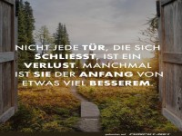 Nicht jede Tr ist ein Verlust