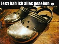 Wenn Crocs in den Weltraum fliegen