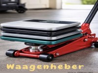 Stapelweise gehoben: Der Waagenheber