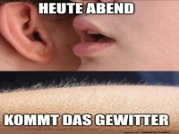 Gewitterflüsterer im Einsatz