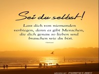 sei du selbst