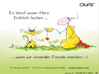 Wenn wir einander Freude machen