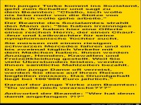 ein junger T�rke kommtt in�s Sozialamt......