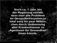 noch ca. 1 Jahr bis der Regiierung......