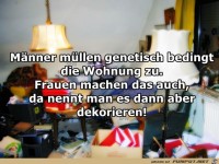 Maenner m�llen genetisch