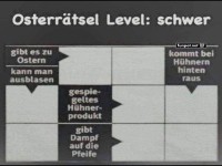 Osterr�tsel Level: schwer