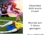 Kampfschrei des Rasensportlers