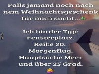 Geschenkideen am Fensterplatz