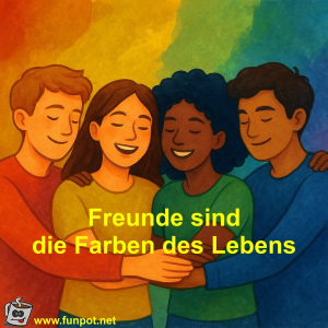 Freunde-sind-die-Farben-des-Lebens.png von Fossy